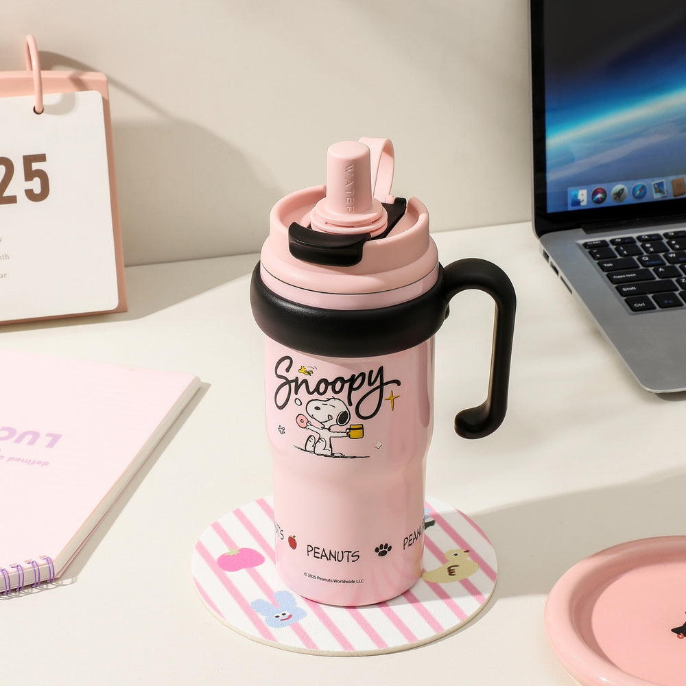 700ml ハンドル付き 保温ボトル タンブラー C-579