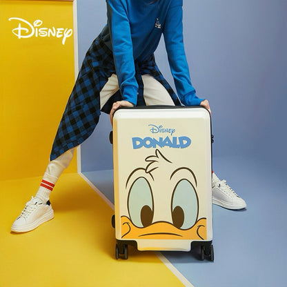 【数量限定】Disney ドナルドダック スーツケース | 注目度No.1！キュートなフェイス柄 キャリーケース C-60002