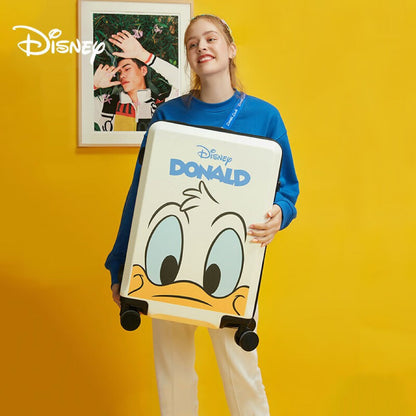【数量限定】Disney ドナルドダック スーツケース | 注目度No.1！キュートなフェイス柄 キャリーケース C-60002