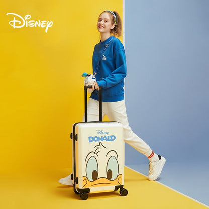 【数量限定】Disney ドナルドダック スーツケース | 注目度No.1！キュートなフェイス柄 キャリーケース C-60002