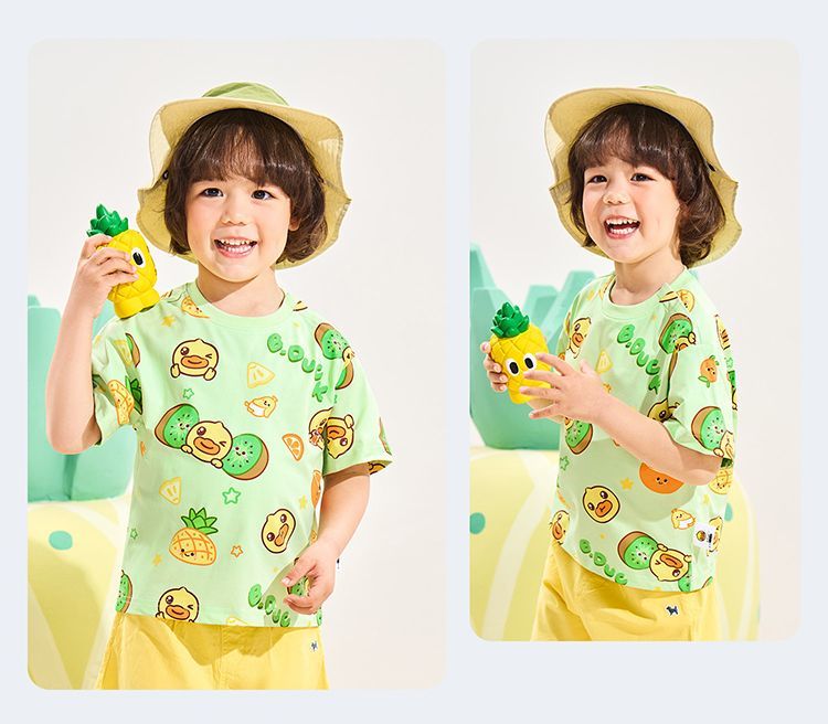 男女兼用 キッズ 夏 カジュアル Tシャツ n-144