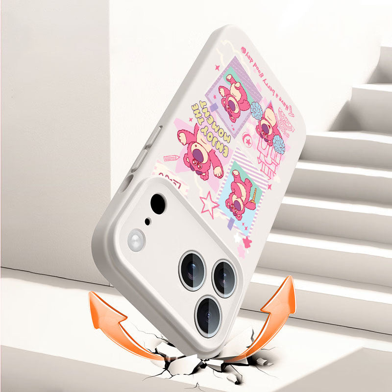 iPhone機種に対応 耐衝撃 指紋防止 水洗OK スマホケース C-80121