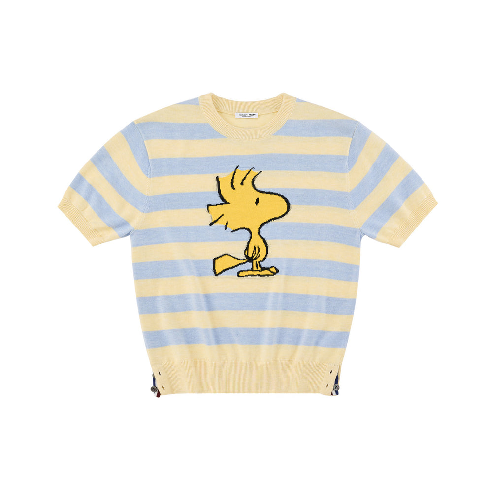 2色展開 着瘦せ ボーダー Tシャツ C-50044