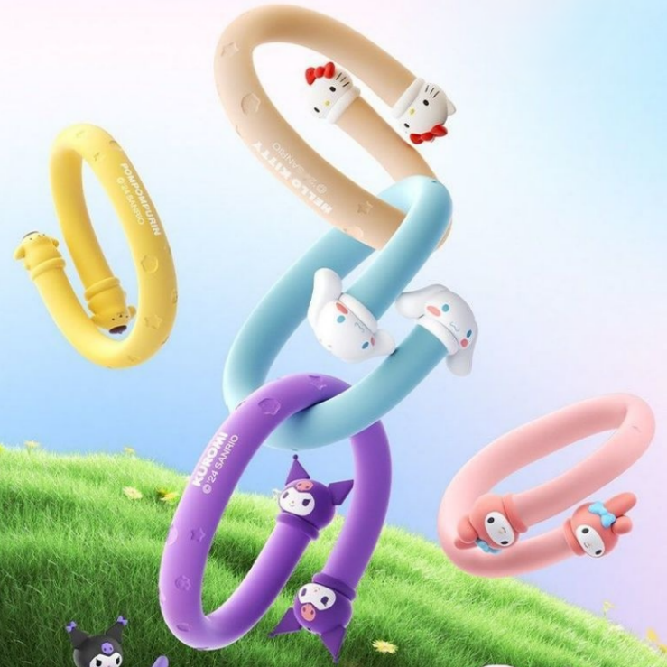 子供に安心！無添加 天然ハーブ 虫除け ブレスレット ハンドリンク C-139