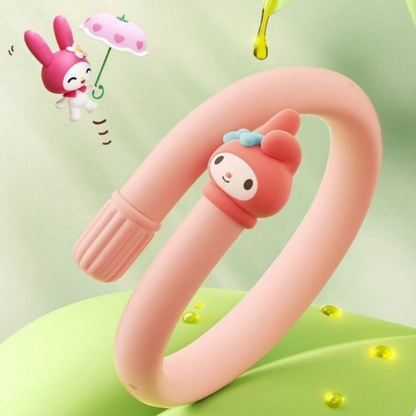 子供に安心！無添加 天然ハーブ 虫除け ブレスレット ハンドリンク C-139