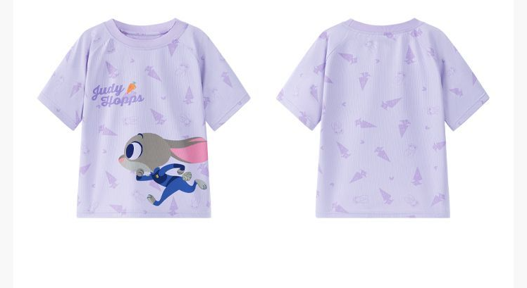 通気性良い 丸首 肌に優しい プリント Tシャツ n-114