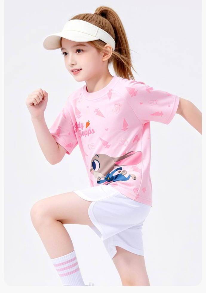 通気性良い 丸首 肌に優しい プリント Tシャツ n-114