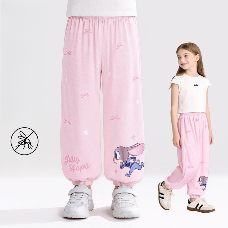 子供服 メッシュ切替 薄手さらさら パンツ n-118