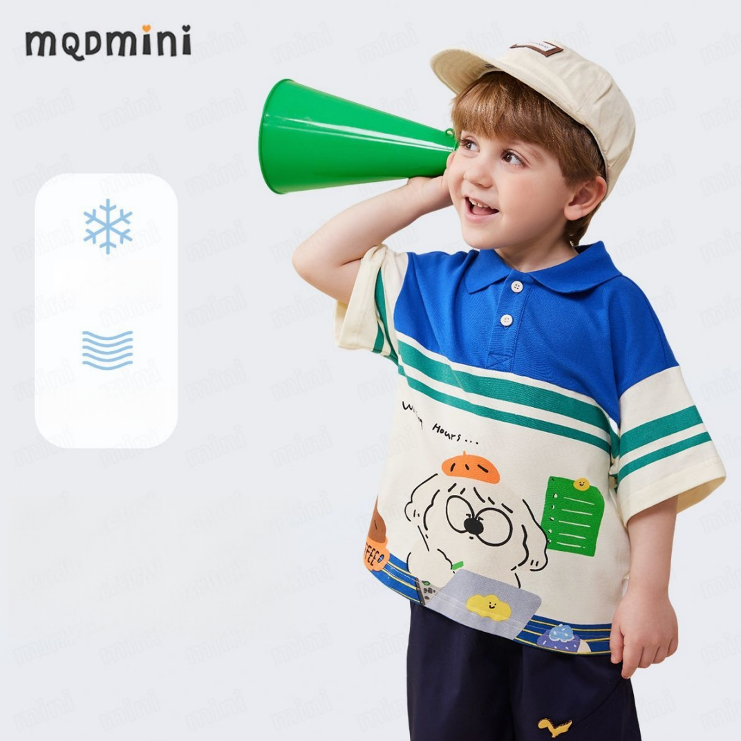 ひんやり 冷感 配色 カジュアル ポロ Tシャツ n-132