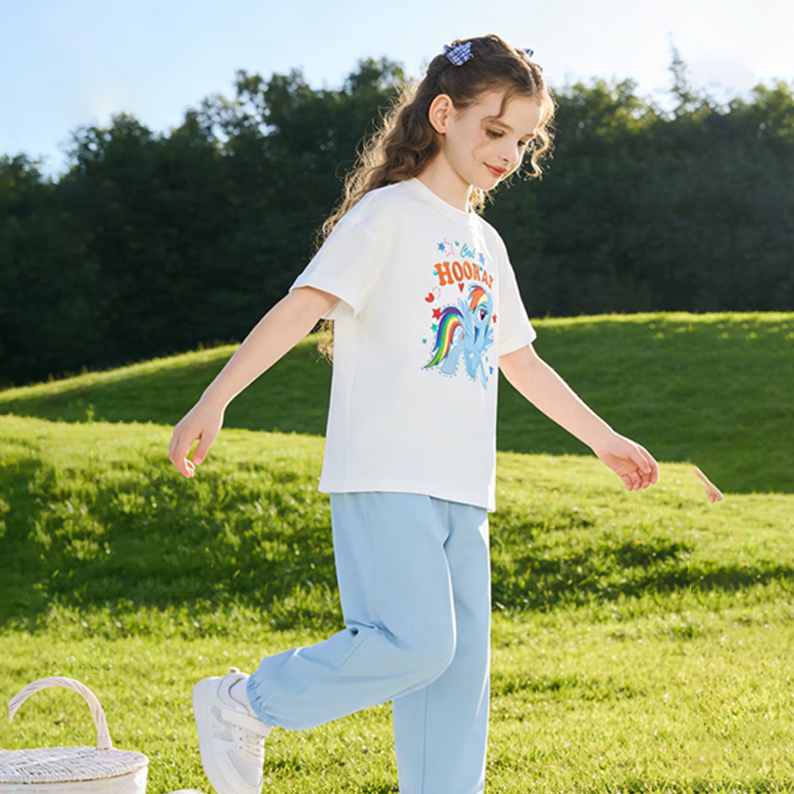 かわいい プリント トップス+ショートパンツ セットアップ n-188