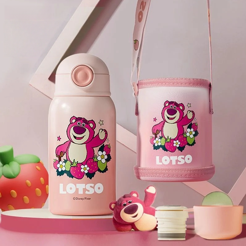 2WAY飲み口 水分補給 保温保冷 ボトル C-201