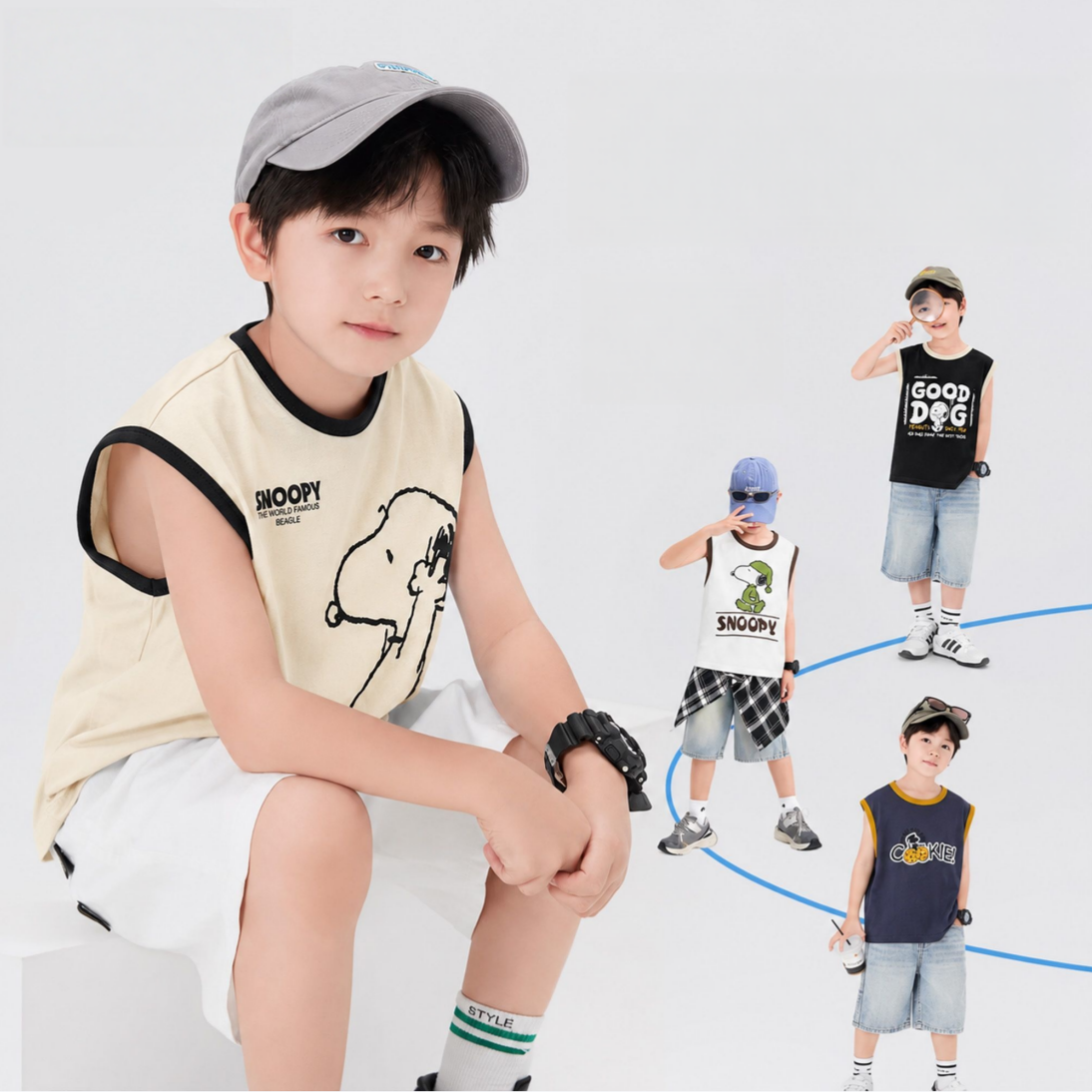【2 枚入り】冷感素材 プリント 肌に優しい ひんやり Ｔシャツ n-210
