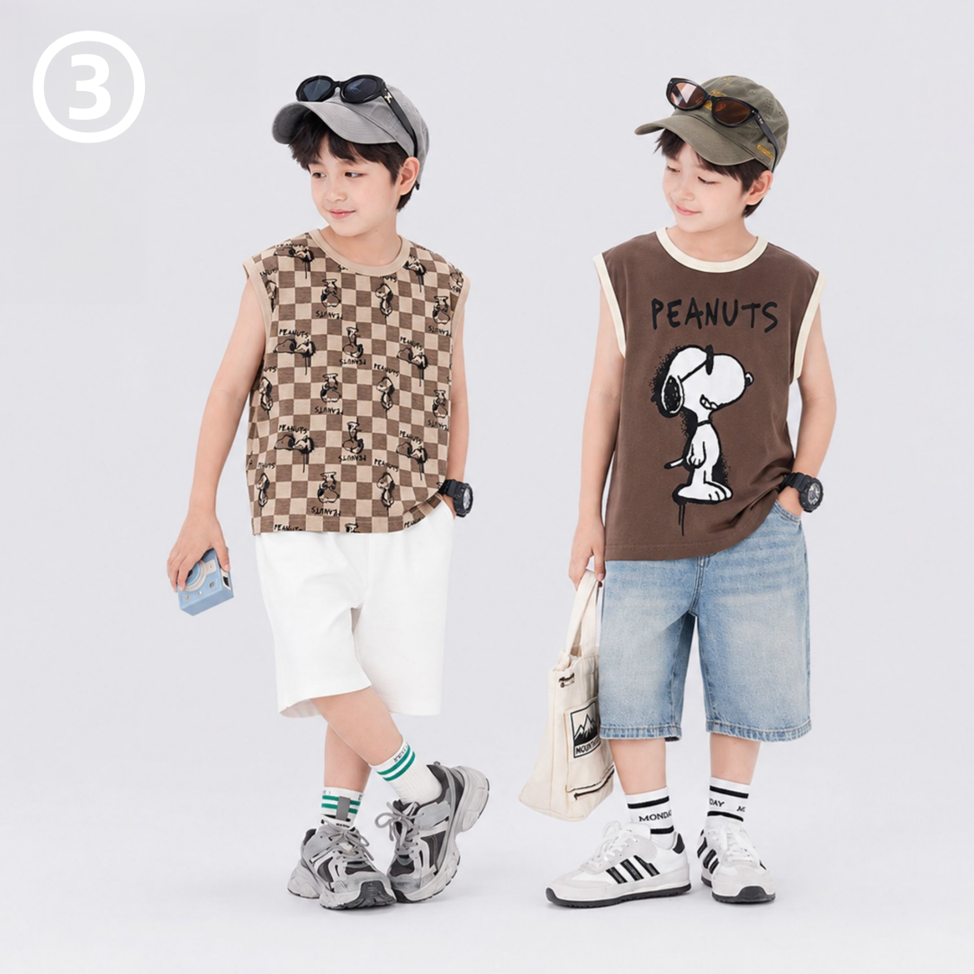 【2 枚入り】冷感素材 プリント 肌に優しい ひんやり Ｔシャツ n-210