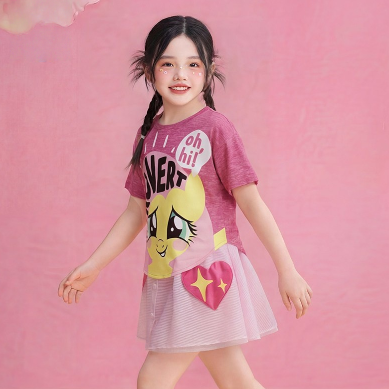 肌に優しい 通気性よい キッズ 半袖 Tシャツ n-241