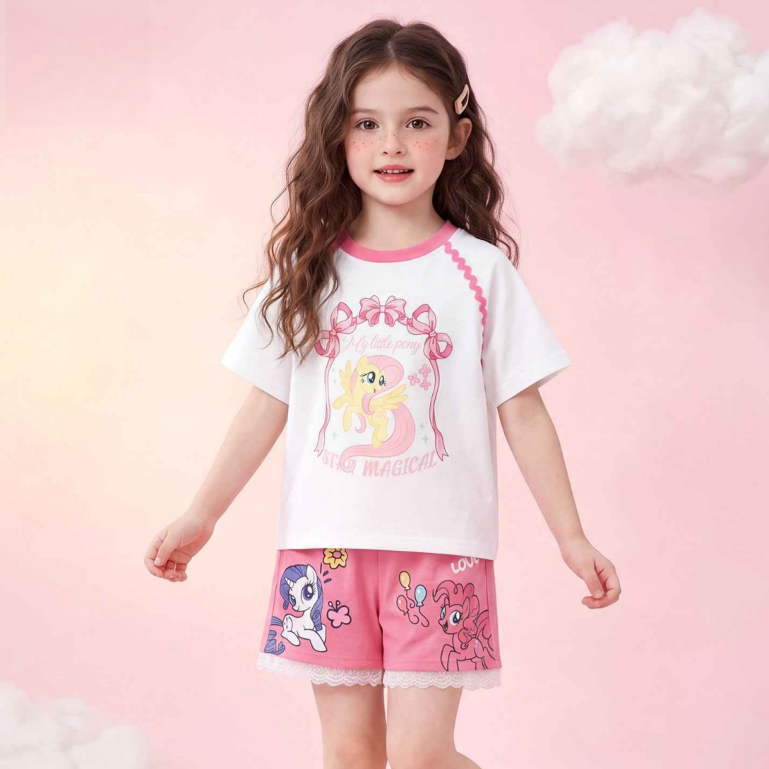 配色 柔らか肌触り カジュアル キッズ Tシャツ n-242