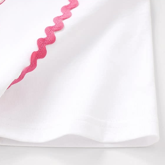 配色 柔らか肌触り カジュアル キッズ Tシャツ n-242