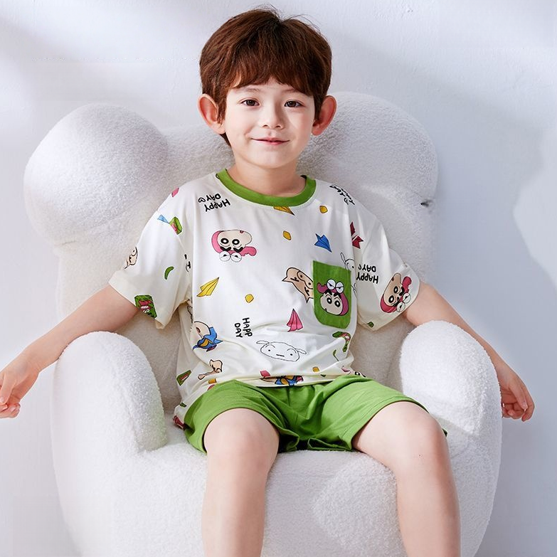 吸汗速乾 通気 ルームウェア 用 Tシャツ+ショーツ セットアップ n-246