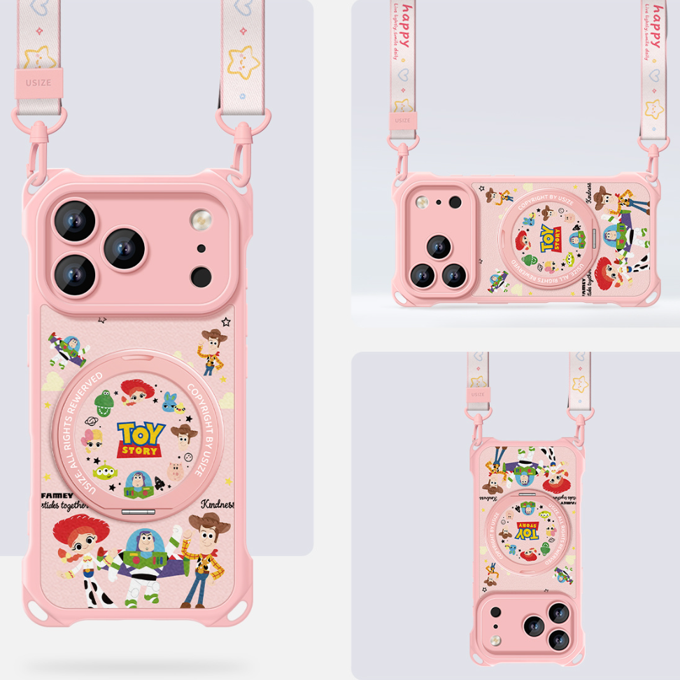 【📈 売れ筋】衝撃吸収 しっかり保護 iPhone機種に対応 360度回転スタンド スマホケース C-80009