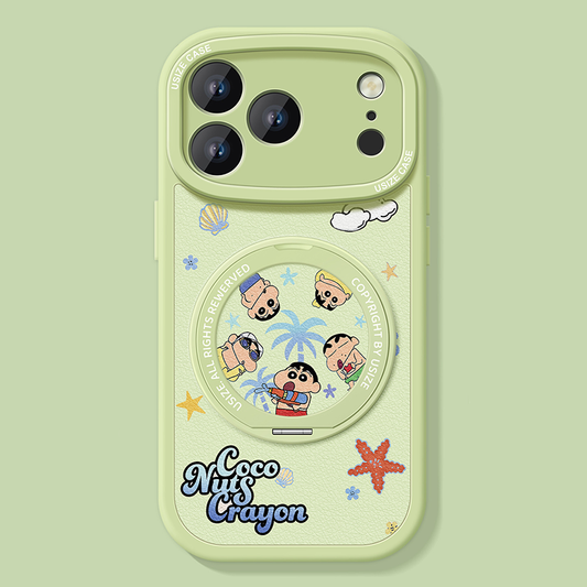 しっかり保護 iPhone機種に対応 360度回転スタンド スマホケース C-80012