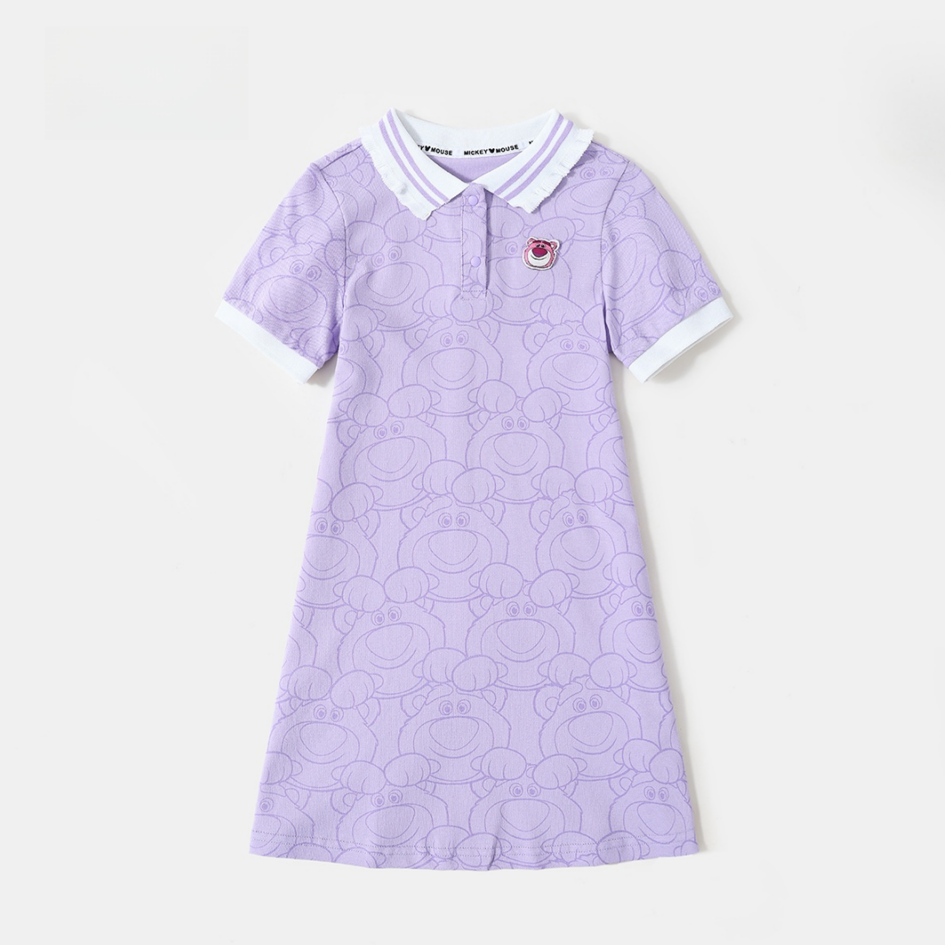 通気素材 レース襟 韓国風 ワンピース n-309