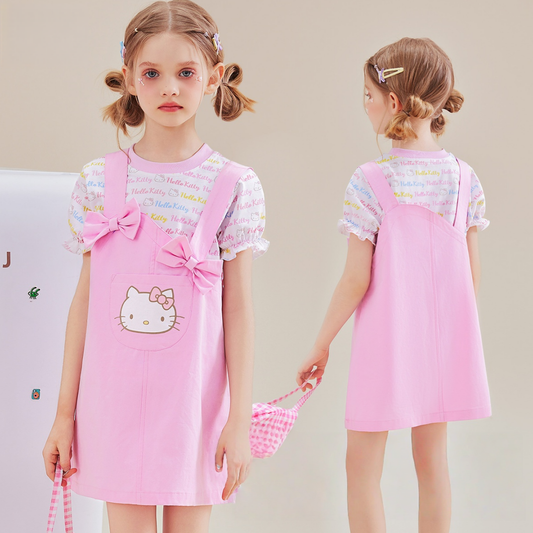 可愛い♡ 子供用 夏服 キュート元気系 ワンピース n-315