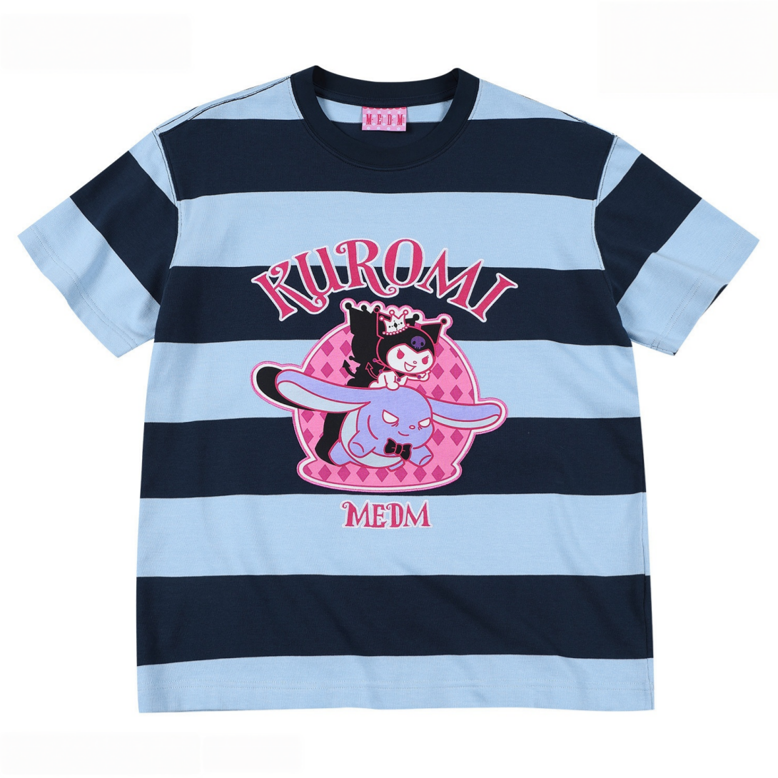 2色展開 男女兼用 ボーダー Tシャツ C-50038