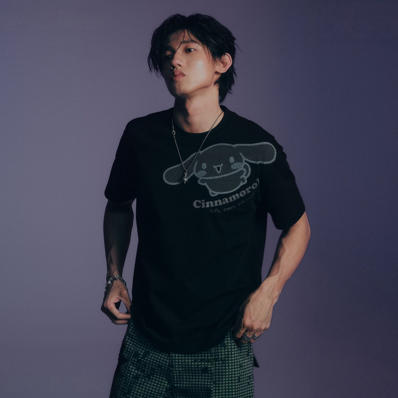 2色展開 男女兼用 プリント Tシャツ C-50040