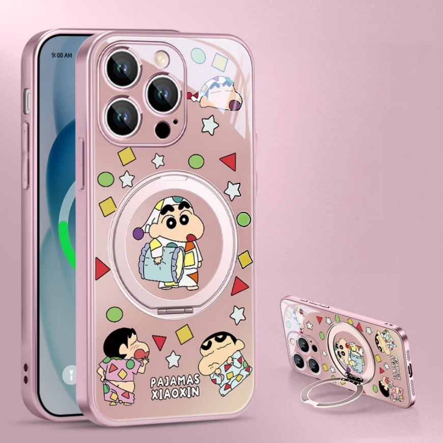 iPhone機種に対応 スタンド スマホケース C-80087