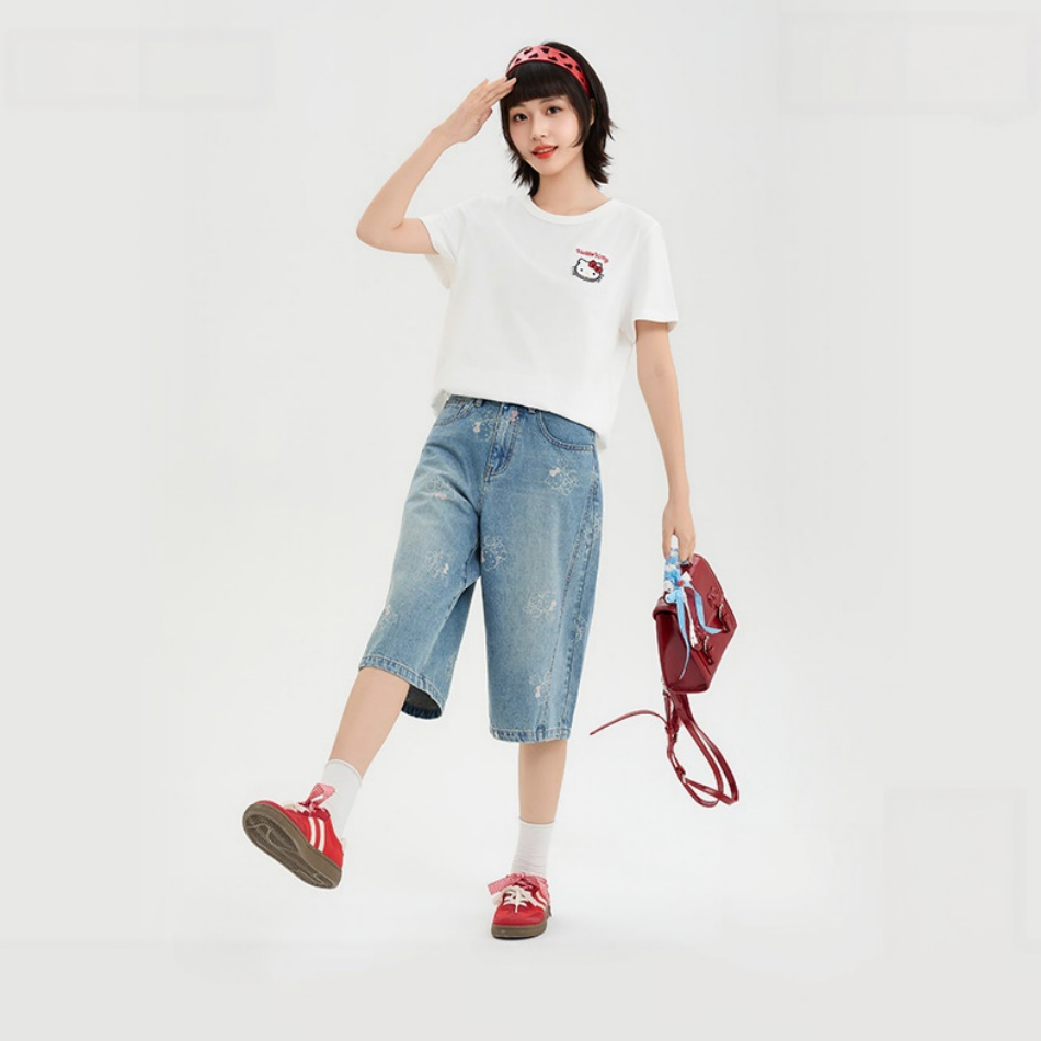 かわいい プリント Tシャツ C-50049