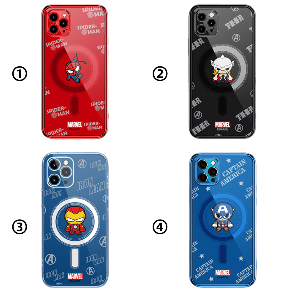 iPhone機種に対応 透明 薄型 衝撃吸収 スマホケース C-80125