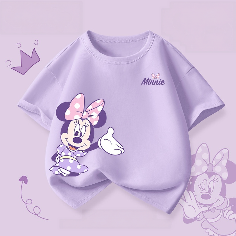肌触りよい 切り替え プリント Tシャツ n-379