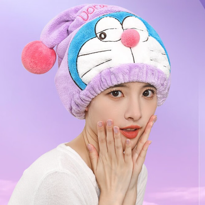 【👛 コスパ最強】2点 ふわふわ 速乾 吸水力抜群 ヘアキャップ C-459