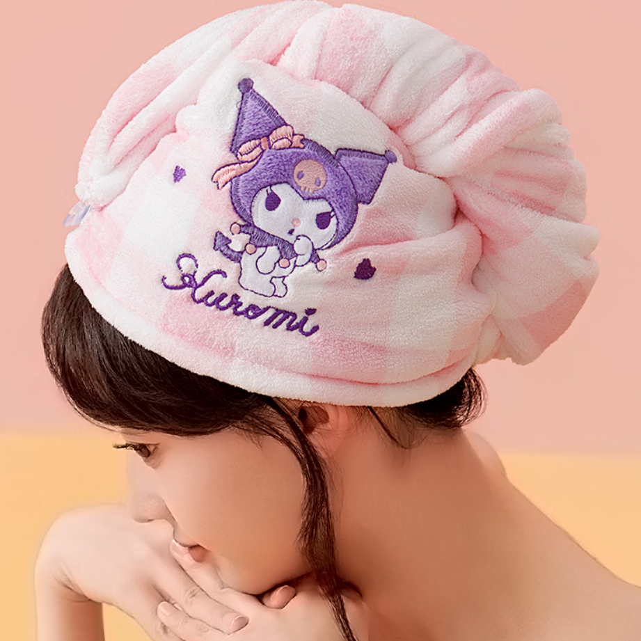 ふわふわ 速乾 吸水力抜群 ヘアキャップ C-463