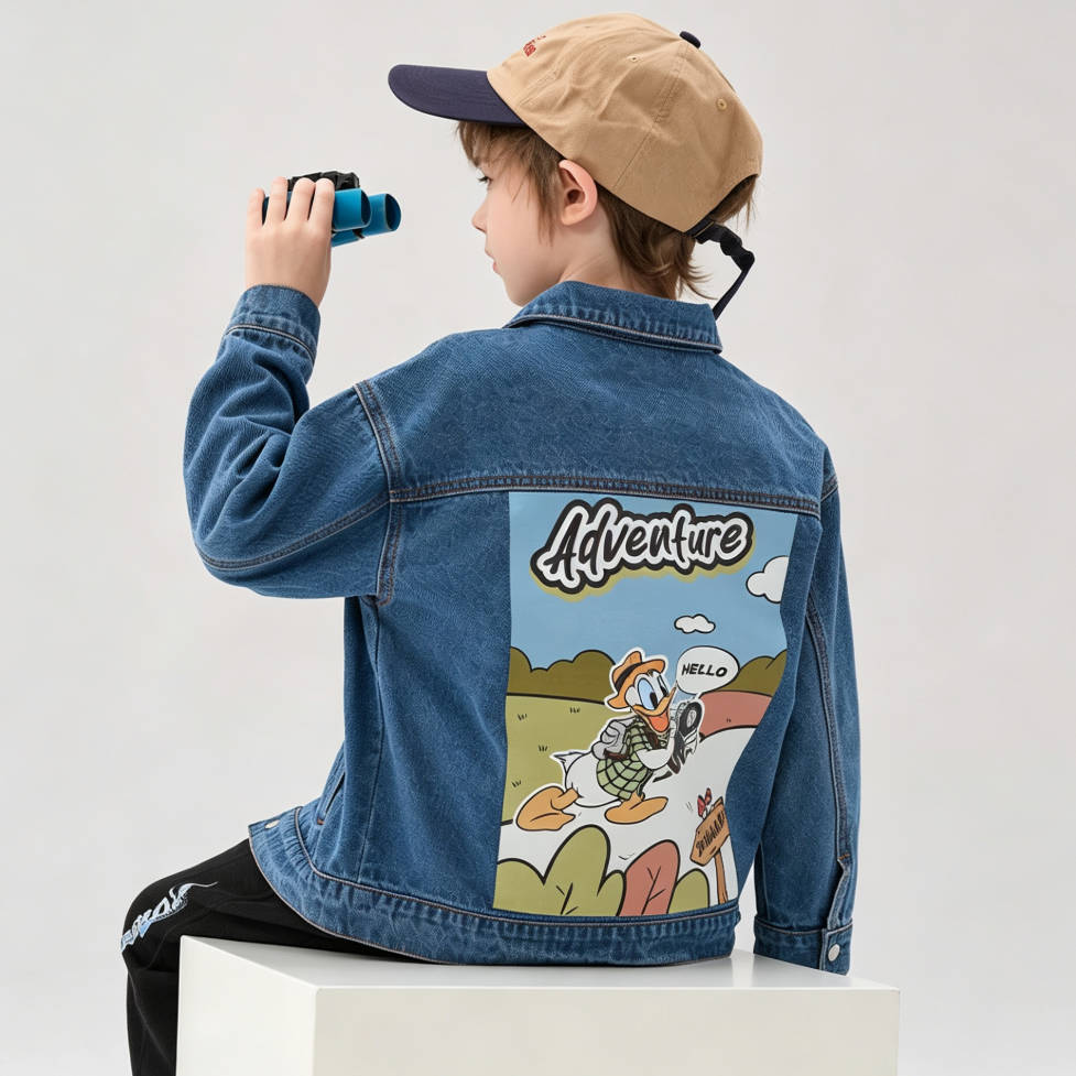 春秋 長袖 カジュアル デニムジャケット n-425