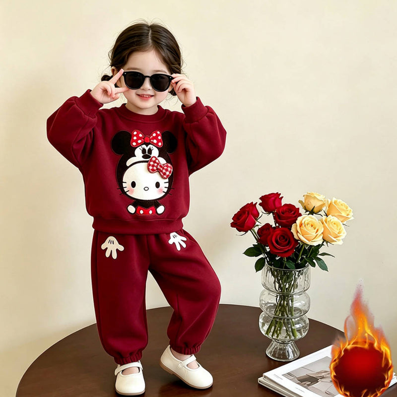 二点セット 裏起毛 秋冬 あったか スウェット +  パンツ セットアップ n-472