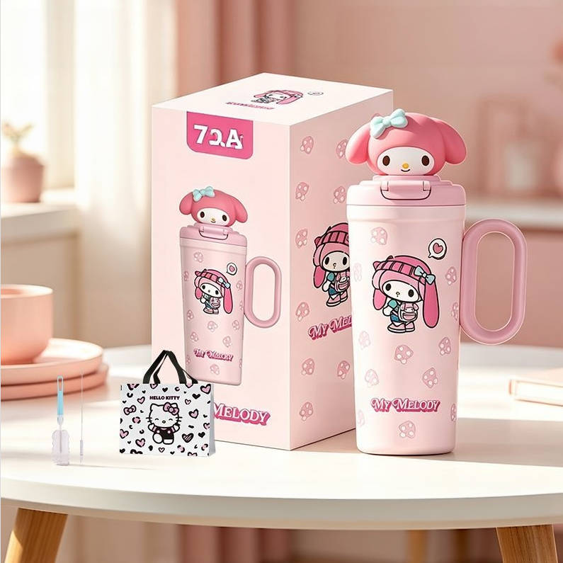 700ml  持ち手付き 保温保冷 ボトル C-560