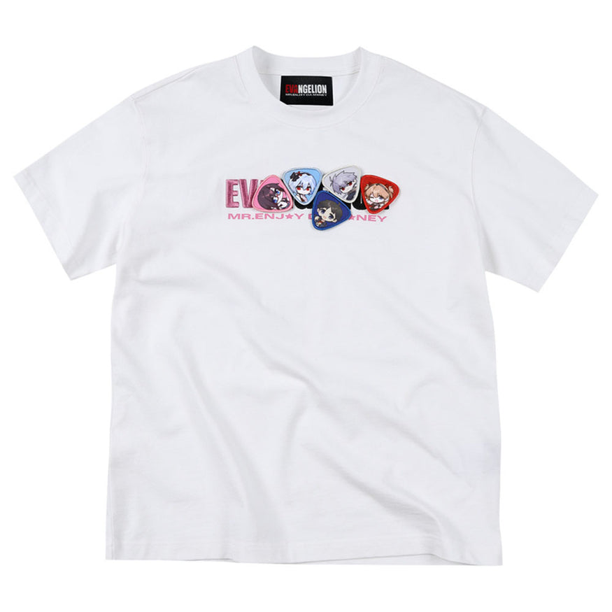 着脱式ワッペン5枚付き ユニセックス 半袖 Tシャツ C-50066