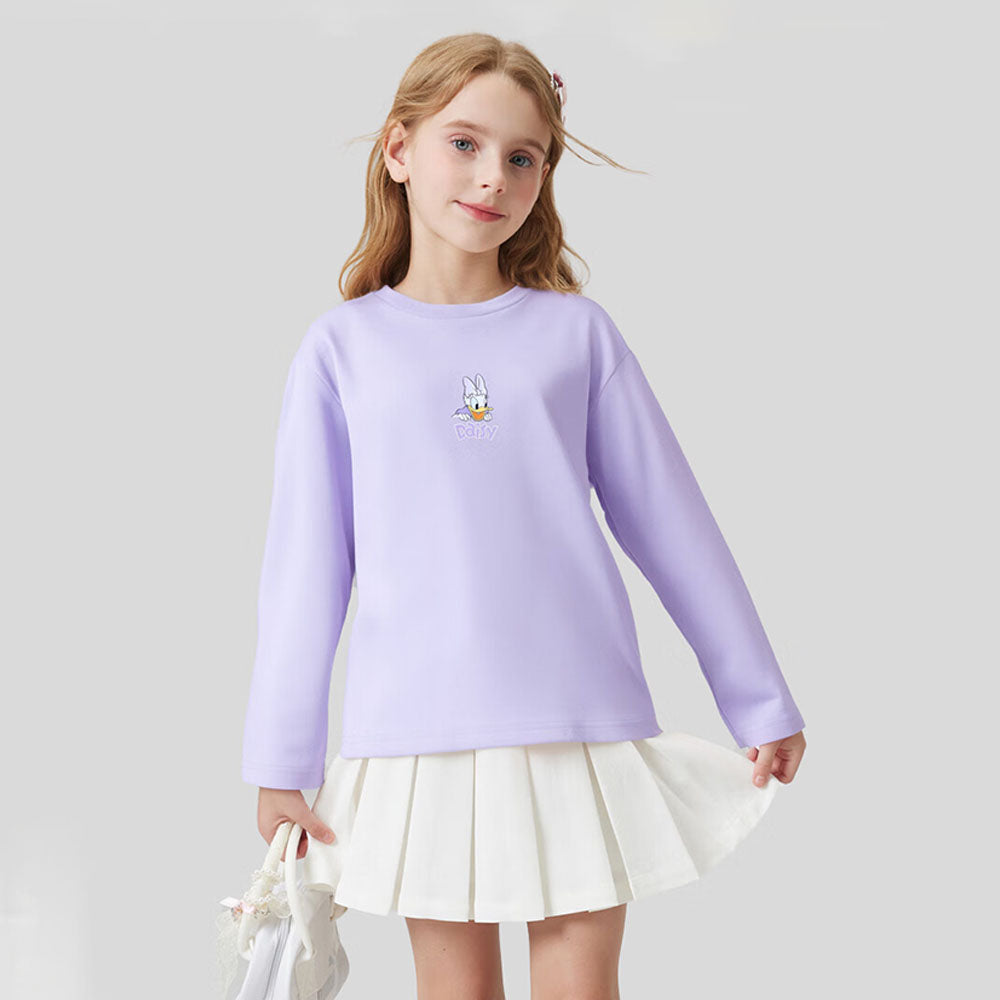 カジュアル かわいい 春秋 綿100％ 長袖 Tシャツ n-421