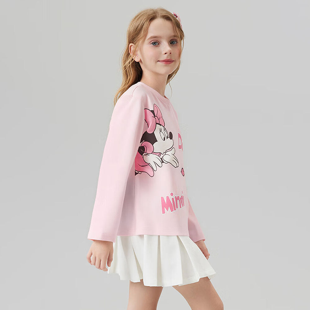 カジュアル かわいい 春秋 綿100％ 長袖 Tシャツ n-421