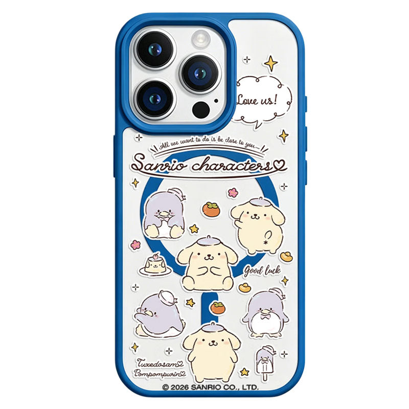 iPhone機種に対応 透明 衝撃吸収 レンズ保護 スマホケース C-80123