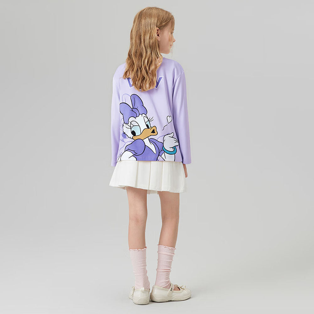 カジュアル かわいい 春秋 綿100％ 長袖 Tシャツ n-421