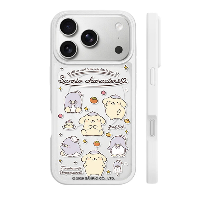 iPhone機種に対応 透明 衝撃吸収 レンズ保護 スマホケース C-80123