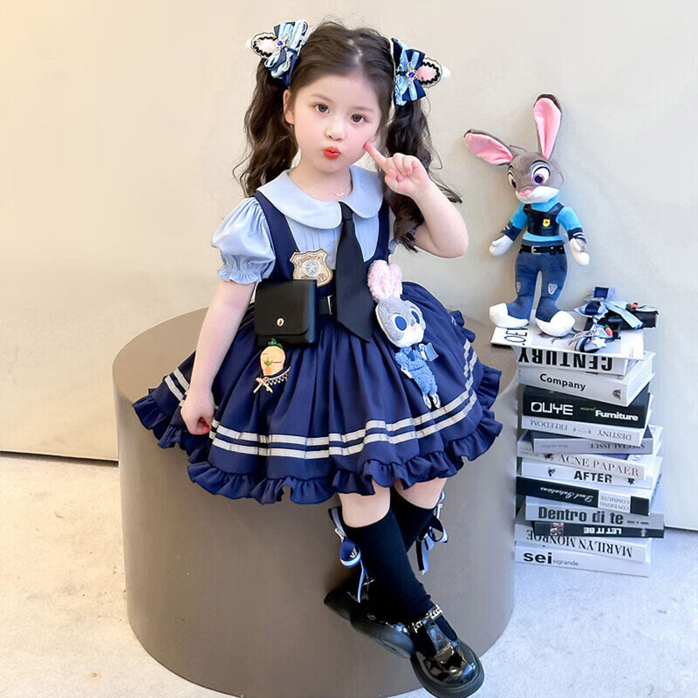 【🎁 ギフトにぴったり】 キッズ フリル ワンピース n-375