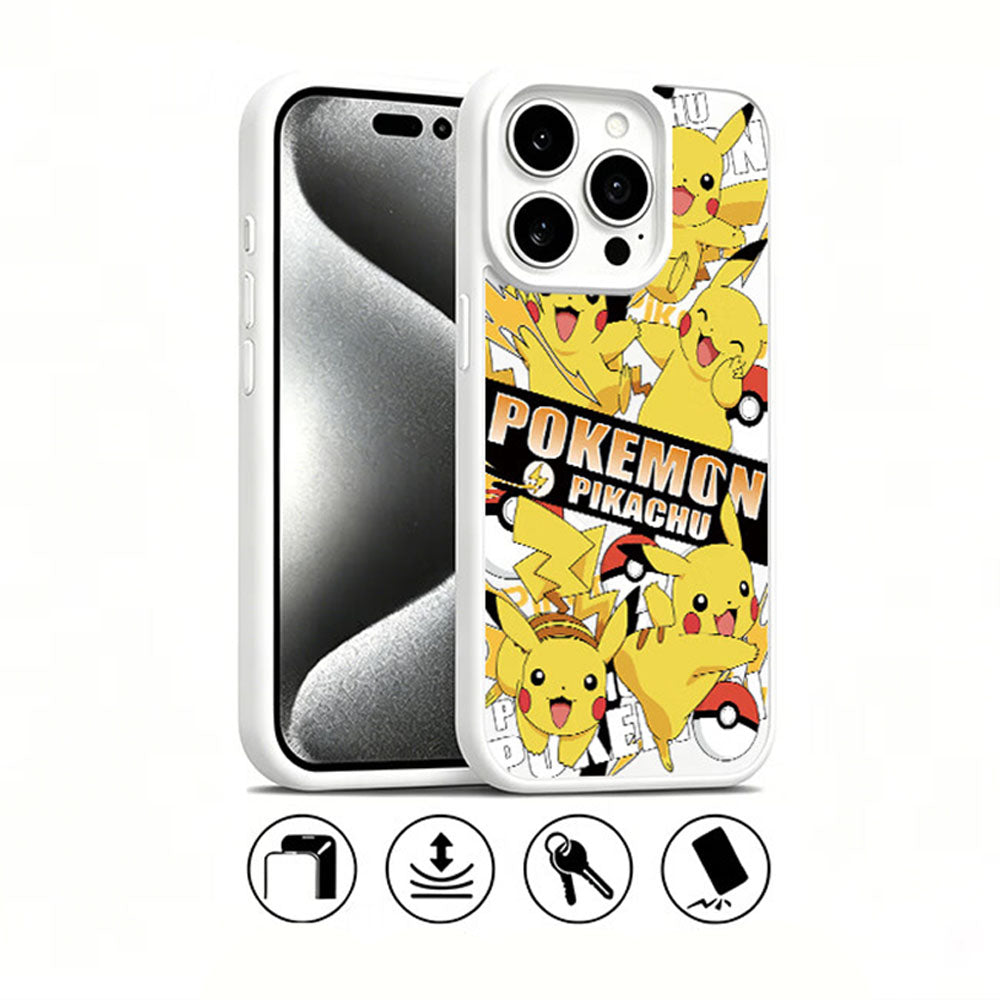 iPhone機種に対応 衝撃吸収 レンズ保護 スマホケース C-80131