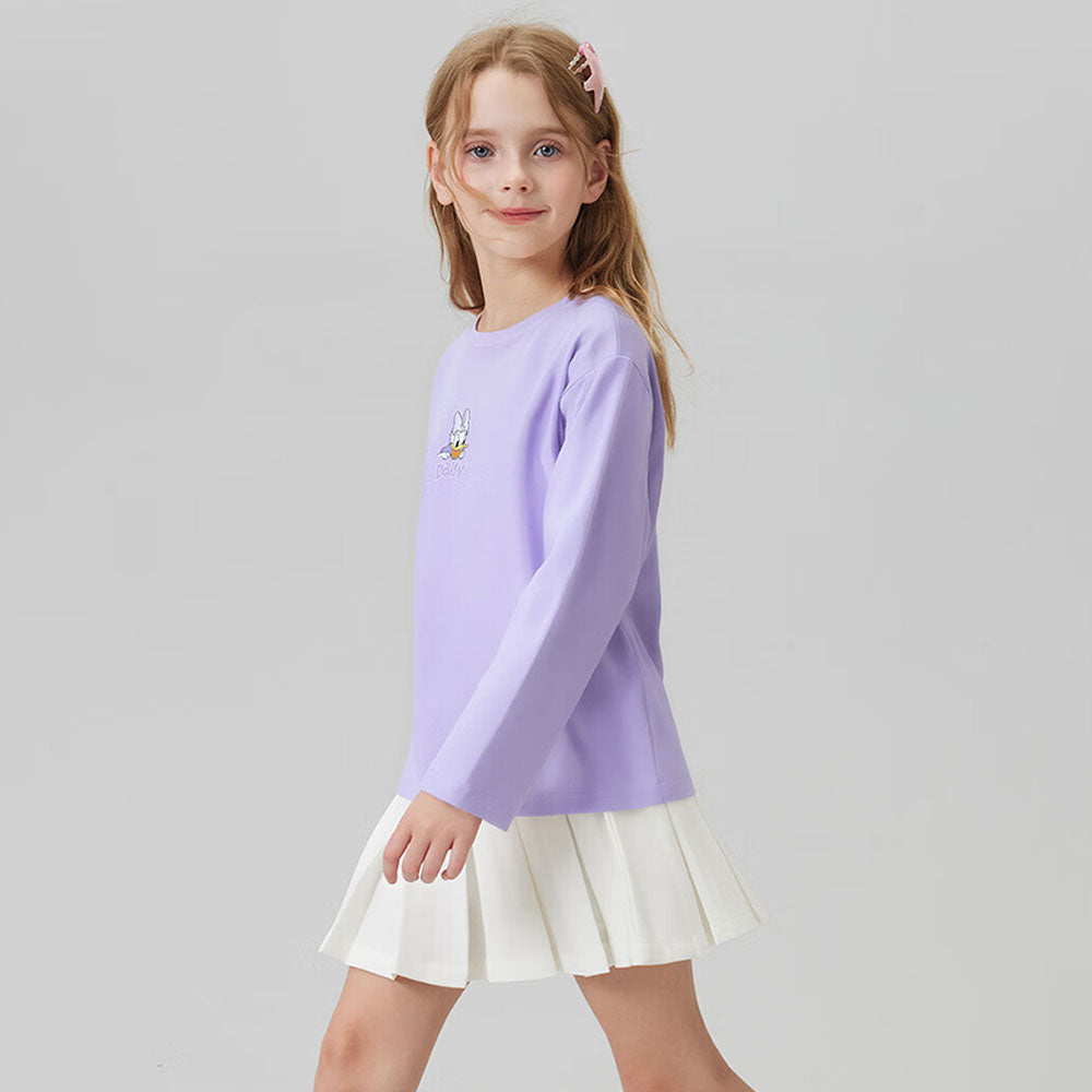 カジュアル かわいい 春秋 綿100％ 長袖 Tシャツ n-421