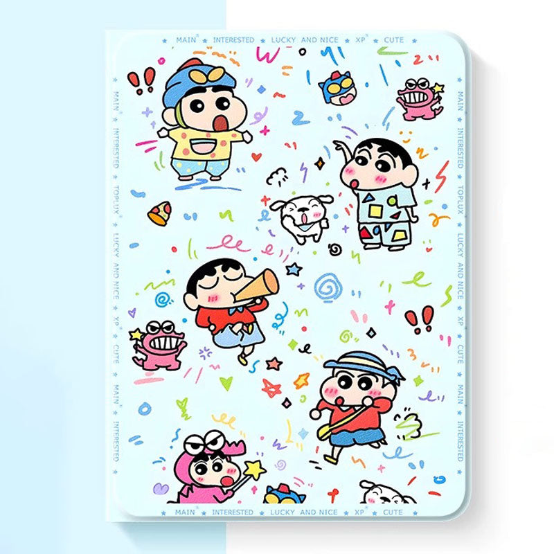 落下衝撃保護 薄型軽量 スタンド機能  iPadケース C-80103