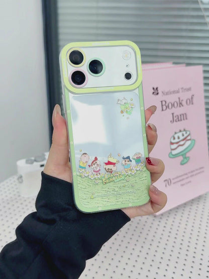 iPhone対応 透明クリア 薄型軽量 耐衝撃 高段差全周保護 スマホケース C-80052