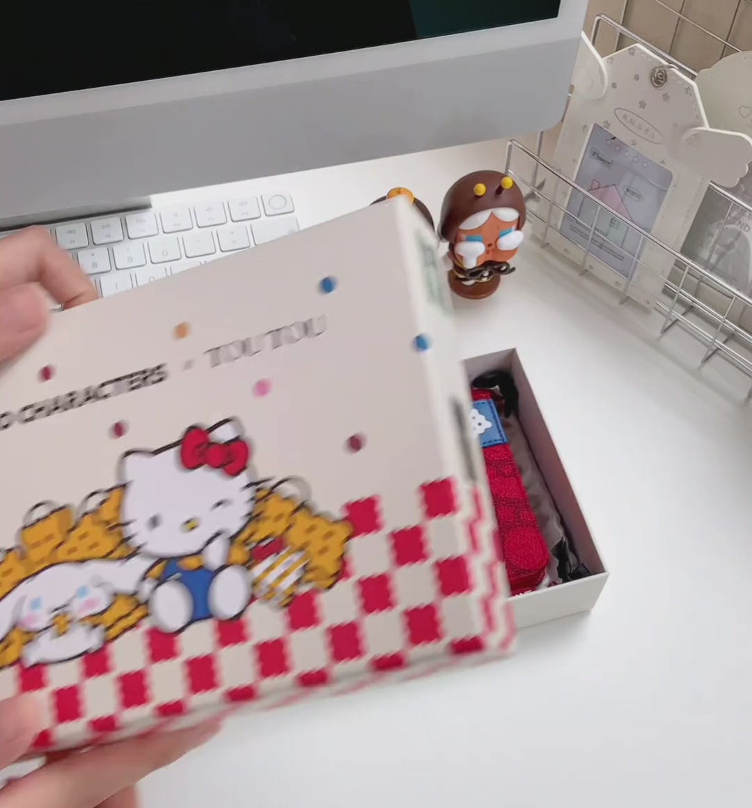 【💝 プレゼント推奨】多機能 クリアポケット付き ミニ財布 C-507