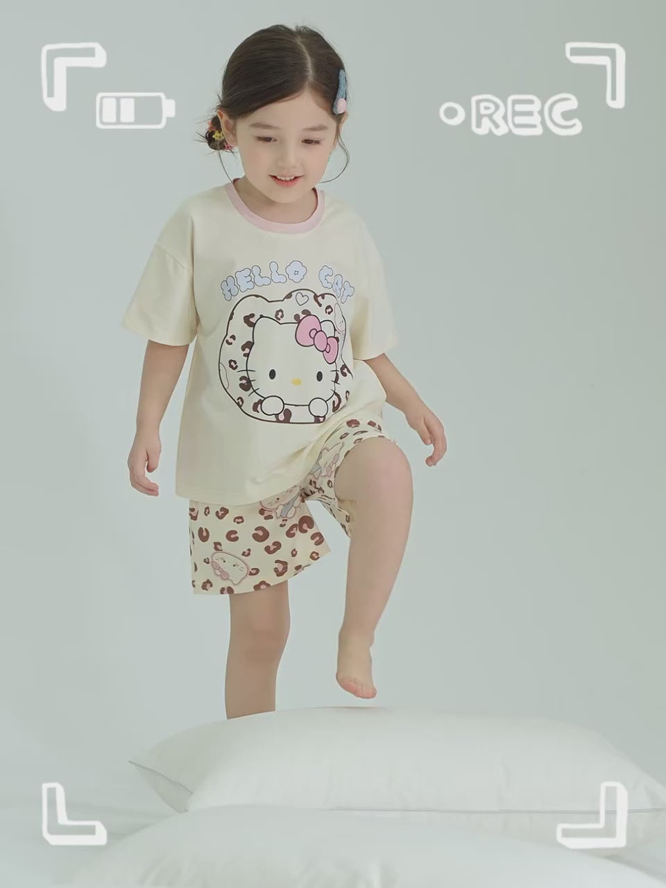 吸汗通気 締め付けなし 夏用 Tシャツ+総柄 ショーツ セットアップ n-249