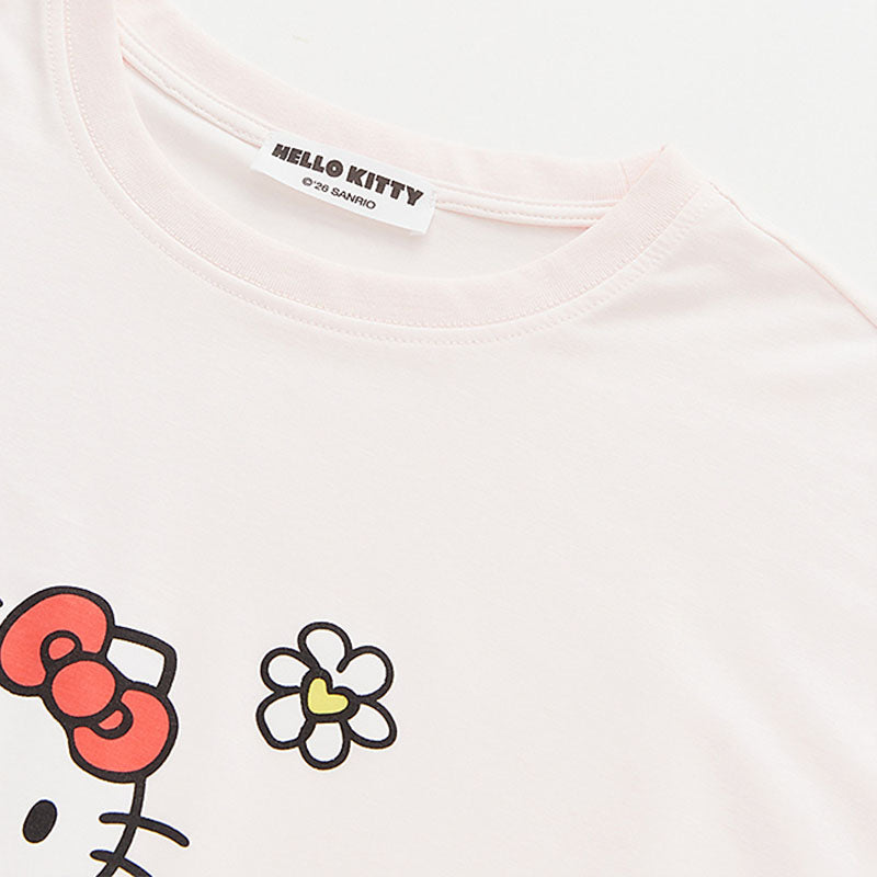 ゆったり Tシャツ+ショートパンツ パジャマセット C-50061